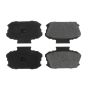 CENTRIC PARTS 102.00370 C-Tek Semi-Metallic Brake Pads with Shims