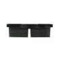 CENTRIC PARTS 102.00400 C-Tek Semi-Metallic Brake Pads with Shims