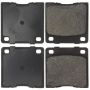 CENTRIC PARTS 102.00410 C-Tek Semi-Metallic Brake Pads with Shims