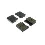 CENTRIC PARTS 102.00440 C-Tek Semi-Metallic Brake Pads with Shims