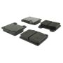 CENTRIC PARTS 102.00450 C-Tek Semi-Metallic Brake Pads with Shims