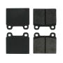 CENTRIC PARTS 102.00450 C-Tek Semi-Metallic Brake Pads with Shims