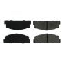 CENTRIC PARTS 102.00540 C-Tek Semi-Metallic Brake Pads with Shims