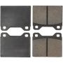 CENTRIC PARTS 102.00560 C-Tek Semi-Metallic Brake Pads with Shims