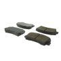 CENTRIC PARTS 102.00760 C-Tek Semi-Metallic Brake Pads with Shims
