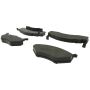 CENTRIC PARTS 102.00840 C-Tek Semi-Metallic Brake Pads with Shims