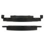 CENTRIC PARTS 102.00840 C-Tek Semi-Metallic Brake Pads with Shims