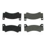 CENTRIC PARTS 102.00850 C-Tek Semi-Metallic Brake Pads with Shims