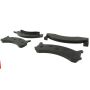 CENTRIC PARTS 102.00870 C-Tek Semi-Metallic Brake Pads with Shims