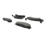 CENTRIC PARTS 102.00900 C-Tek Semi-Metallic Brake Pads with Shims