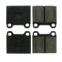 CENTRIC PARTS 102.00960 C-Tek Semi-Metallic Brake Pads with Shims