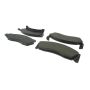 CENTRIC PARTS 102.01020 C-Tek Semi-Metallic Brake Pads with Shims