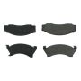 CENTRIC PARTS 102.01020 C-Tek Semi-Metallic Brake Pads with Shims