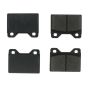 CENTRIC PARTS 102.01080 C-Tek Semi-Metallic Brake Pads with Shims