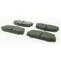 CENTRIC PARTS 102.01120 C-Tek Semi-Metallic Brake Pads with Shims