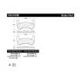 CENTRIC PARTS 102.01190 C-Tek Semi-Metallic Brake Pads with Shims