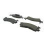 CENTRIC PARTS 102.01220 C-Tek Semi-Metallic Brake Pads with Shims