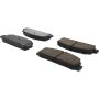 CENTRIC PARTS 102.01310 C-Tek Semi-Metallic Brake Pads with Shims