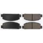 CENTRIC PARTS 102.01310 C-Tek Semi-Metallic Brake Pads with Shims