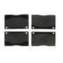 CENTRIC PARTS 102.01350 C-Tek Semi-Metallic Brake Pads with Shims
