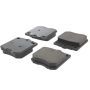 CENTRIC PARTS 102.01430 C-Tek Semi-Metallic Brake Pads with Shims
