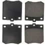 CENTRIC PARTS 102.01430 C-Tek Semi-Metallic Brake Pads with Shims