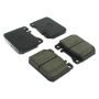 CENTRIC PARTS 102.01451 C-Tek Semi-Metallic Brake Pads with Shims