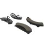 CENTRIC PARTS 102.01510 C-Tek Semi-Metallic Brake Pads with Shims
