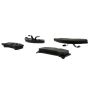 CENTRIC PARTS 102.01520 C-Tek Semi-Metallic Brake Pads with Shims