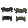 CENTRIC PARTS 102.01540 C-Tek Semi-Metallic Brake Pads with Shims