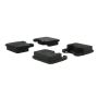 CENTRIC PARTS 102.01640 C-Tek Semi-Metallic Brake Pads with Shims