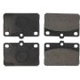 CENTRIC PARTS 102.01690 C-Tek Semi-Metallic Brake Pads with Shims