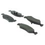 CENTRIC PARTS 102.01700 C-Tek Semi-Metallic Brake Pads with Shims