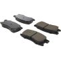 CENTRIC PARTS 102.01760 C-Tek Semi-Metallic Brake Pads with Shims