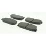 CENTRIC PARTS 102.01780 C-Tek Semi-Metallic Brake Pads with Shims