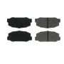 CENTRIC PARTS 102.01780 C-Tek Semi-Metallic Brake Pads with Shims