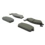 CENTRIC PARTS 102.01800 C-Tek Semi-Metallic Brake Pads with Shims