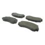 CENTRIC PARTS 102.01950 C-Tek Semi-Metallic Brake Pads with Shims