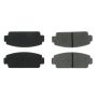 CENTRIC PARTS 102.01960 C-Tek Semi-Metallic Brake Pads with Shims