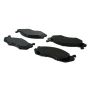 CENTRIC PARTS 102.02030 C-Tek Semi-Metallic Brake Pads with Shims