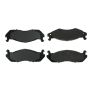 CENTRIC PARTS 102.02030 C-Tek Semi-Metallic Brake Pads with Shims