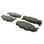 CENTRIC PARTS 102.02060 C-Tek Semi-Metallic Brake Pads with Shims