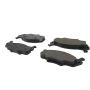 CENTRIC PARTS 102.02180 C-Tek Semi-Metallic Brake Pads with Shims