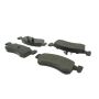 CENTRIC PARTS 102.02200 C-Tek Semi-Metallic Brake Pads with Shims