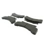 CENTRIC PARTS 102.02240 C-Tek Semi-Metallic Brake Pads with Shims