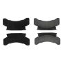 CENTRIC PARTS 102.02240 C-Tek Semi-Metallic Brake Pads with Shims