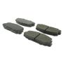 CENTRIC PARTS 102.02260 C-Tek Semi-Metallic Brake Pads with Shims