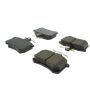 CENTRIC PARTS 102.02280 C-Tek Semi-Metallic Brake Pads with Shims
