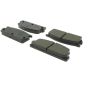 CENTRIC PARTS 102.02350 C-Tek Semi-Metallic Brake Pads with Shims