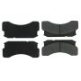 CENTRIC PARTS 102.02360 C-Tek Semi-Metallic Brake Pads with Shims